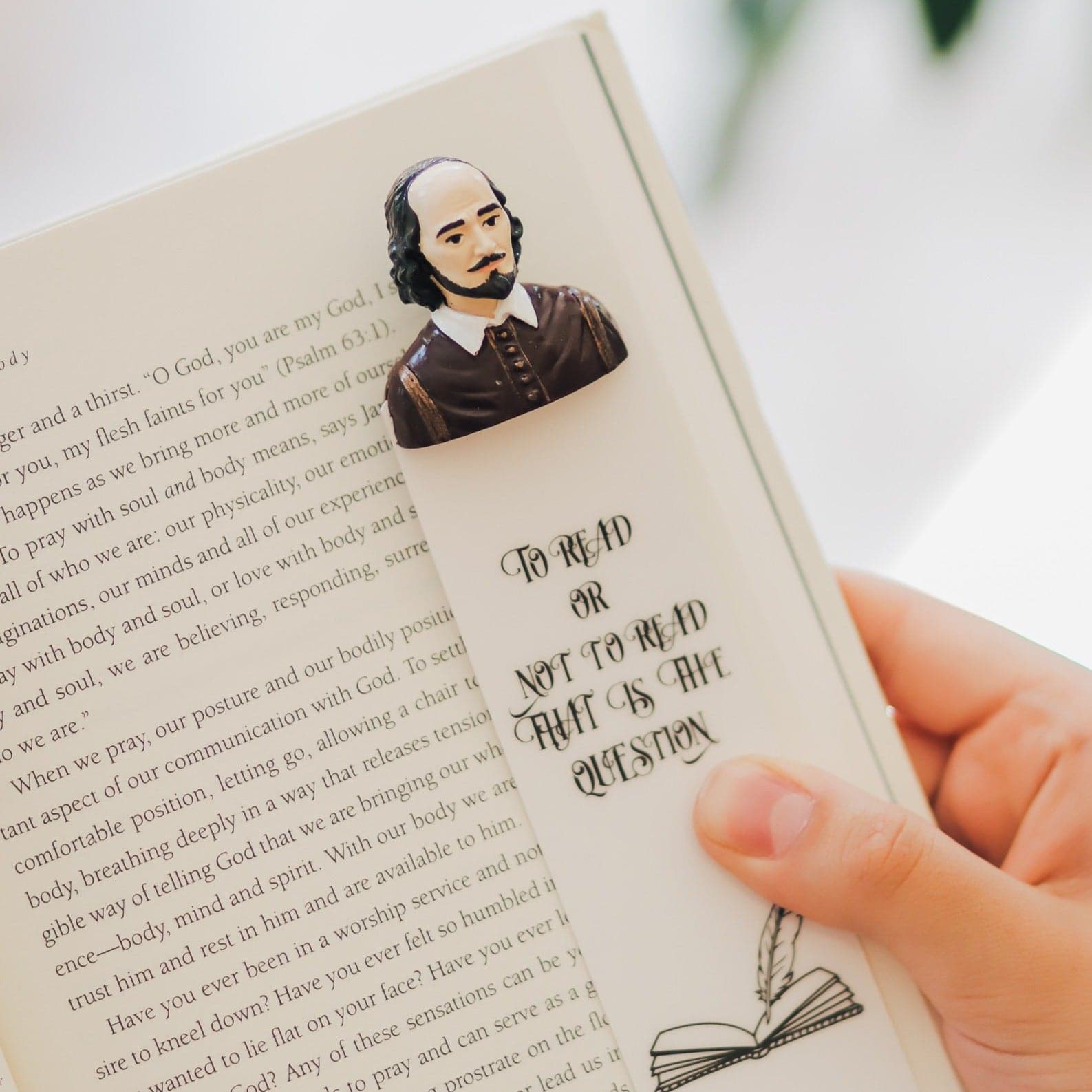 Shakespeare Handmade Bookmark Mybookmark