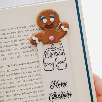Gingerbread Man Bookmark - MYBOOKMARK
