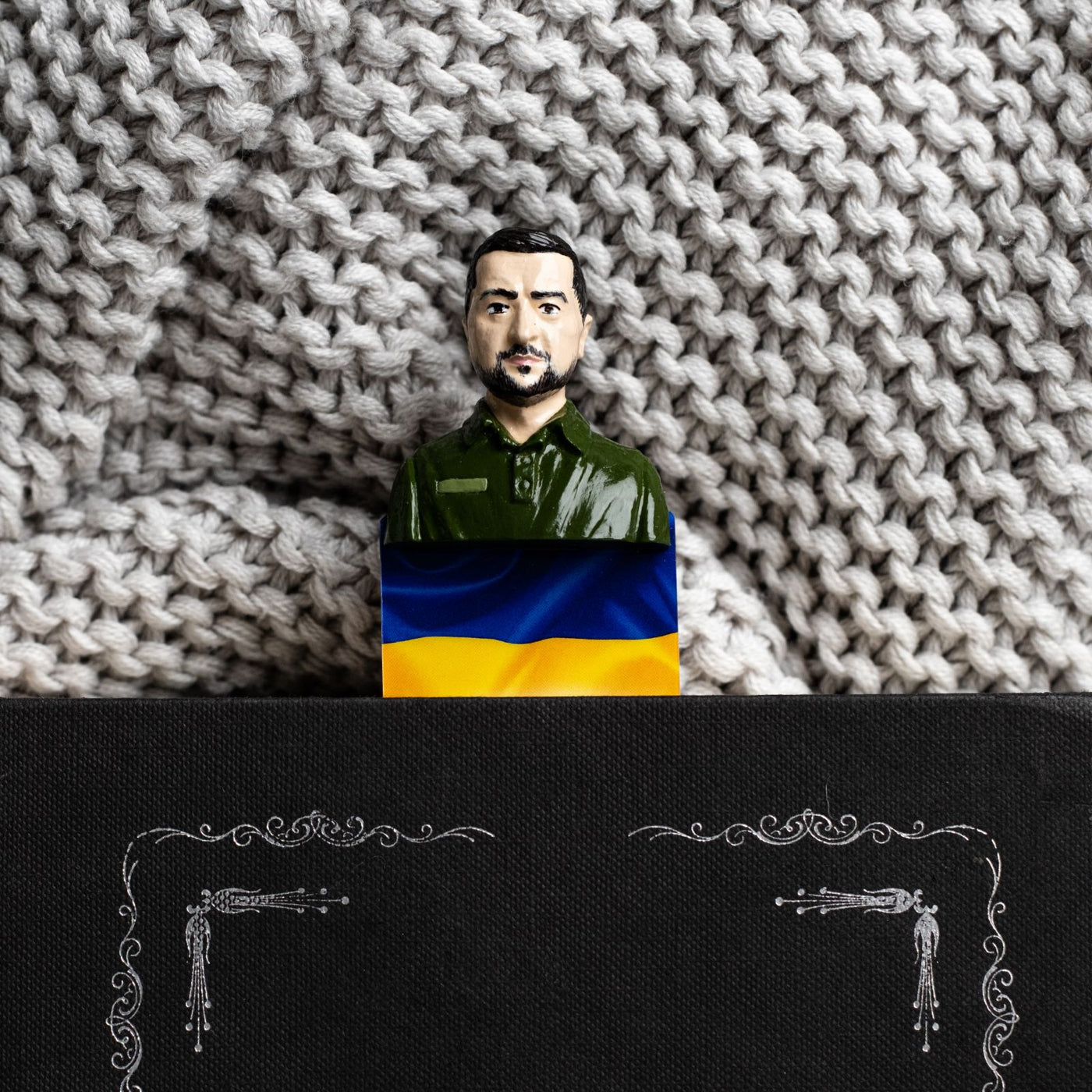 Volodymyr Zelenskyi Handmade Bookmark
