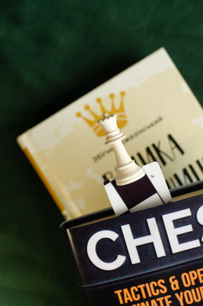 Chess Queen Handmade Bookmark