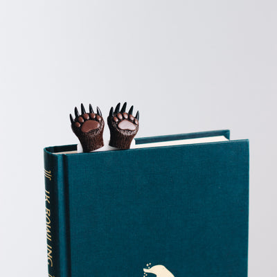 Bear Paws Handmade Bookmark