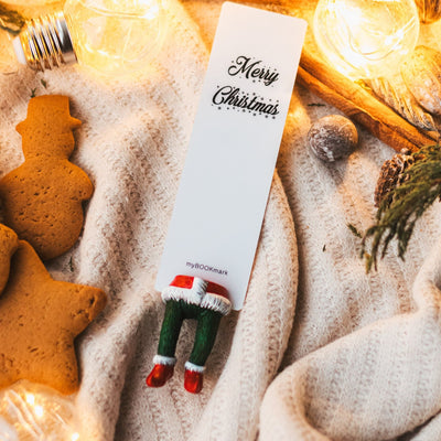 Christmas Thief Handmade Bookmark