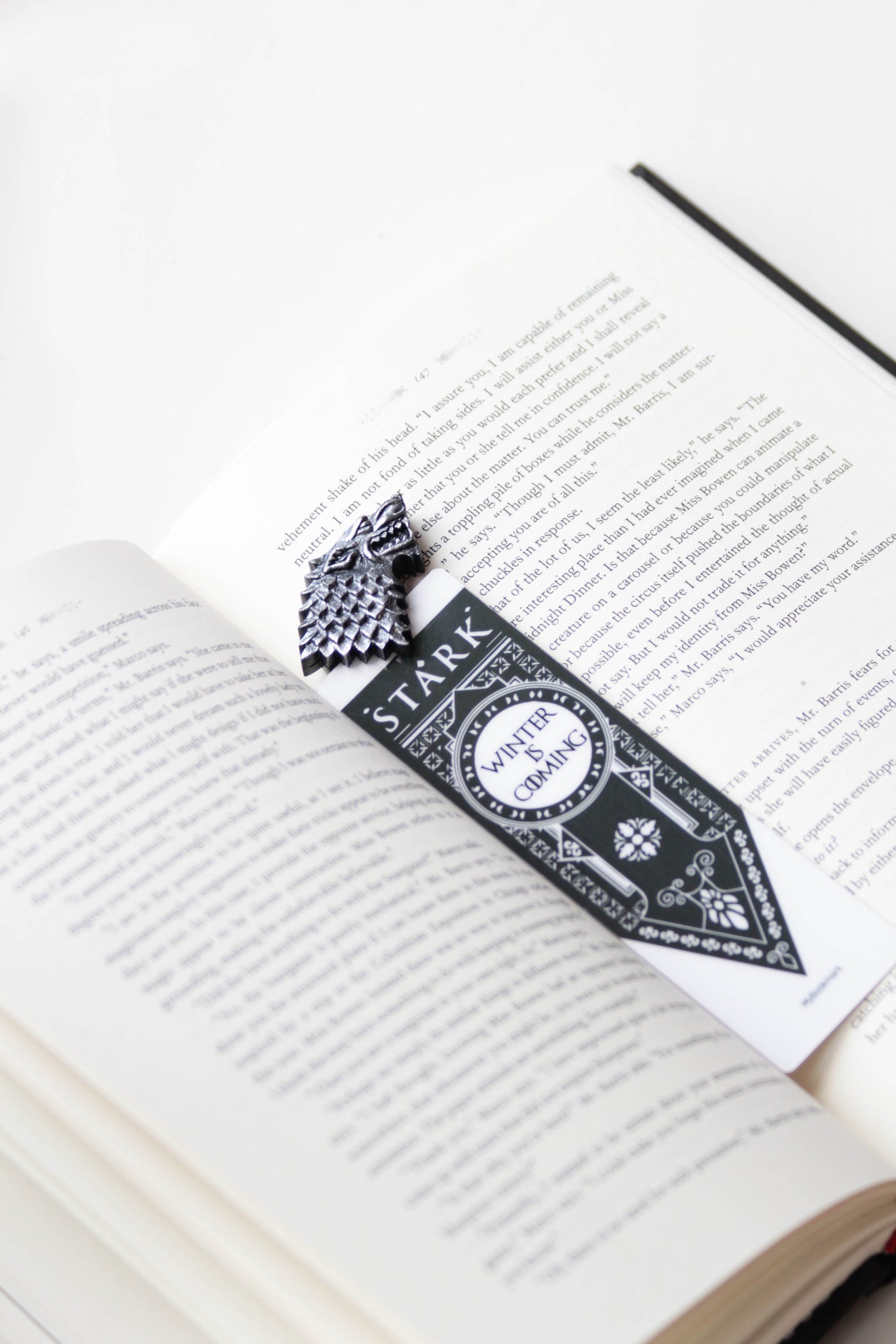 House Stark Game Of Thrones Bookmark Booklover - MYBOOKMARK