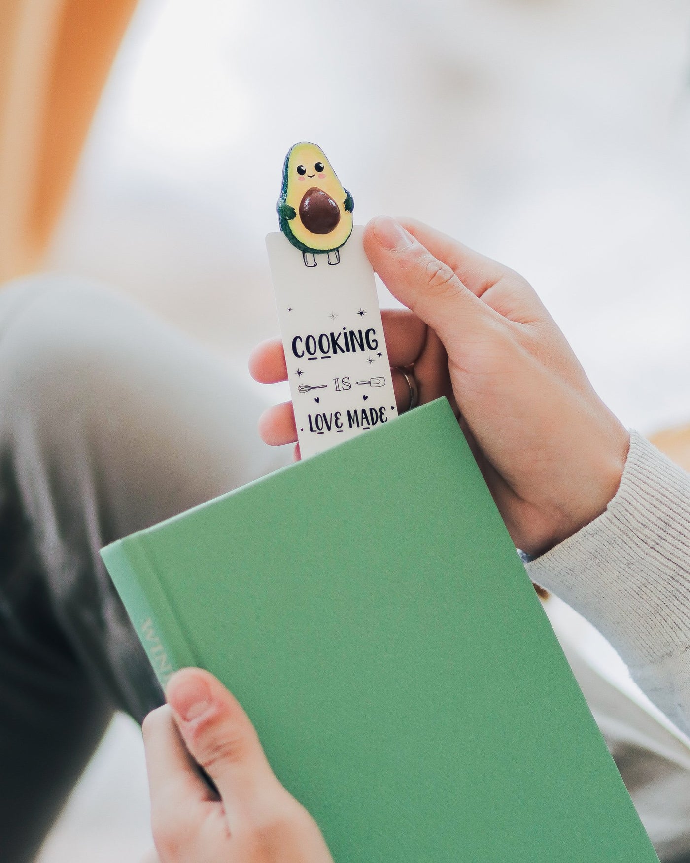 Avocado Personalized Bookmarks - MYBOOKMARK