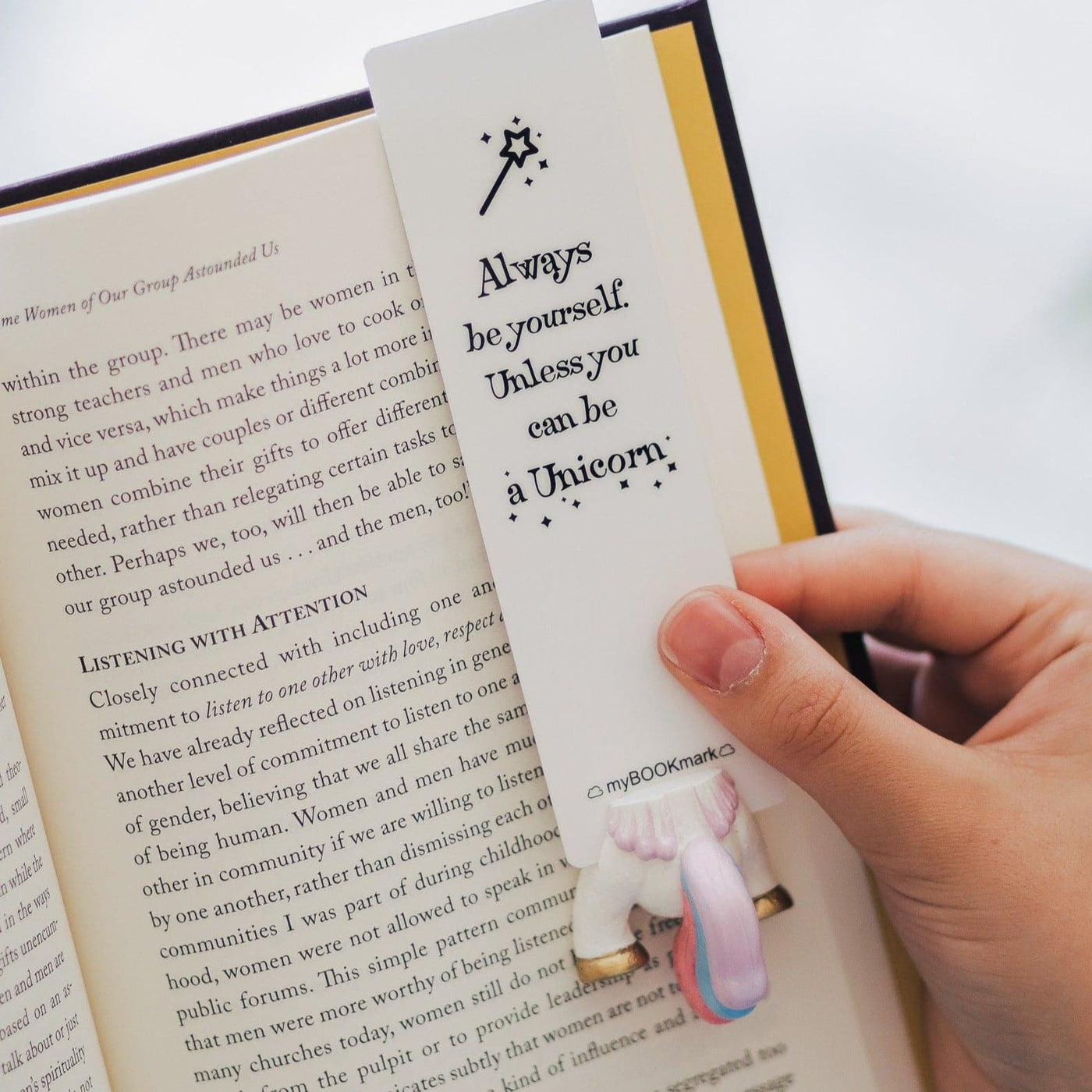 Unicorn Tail Bookmark - MYBOOKMARK