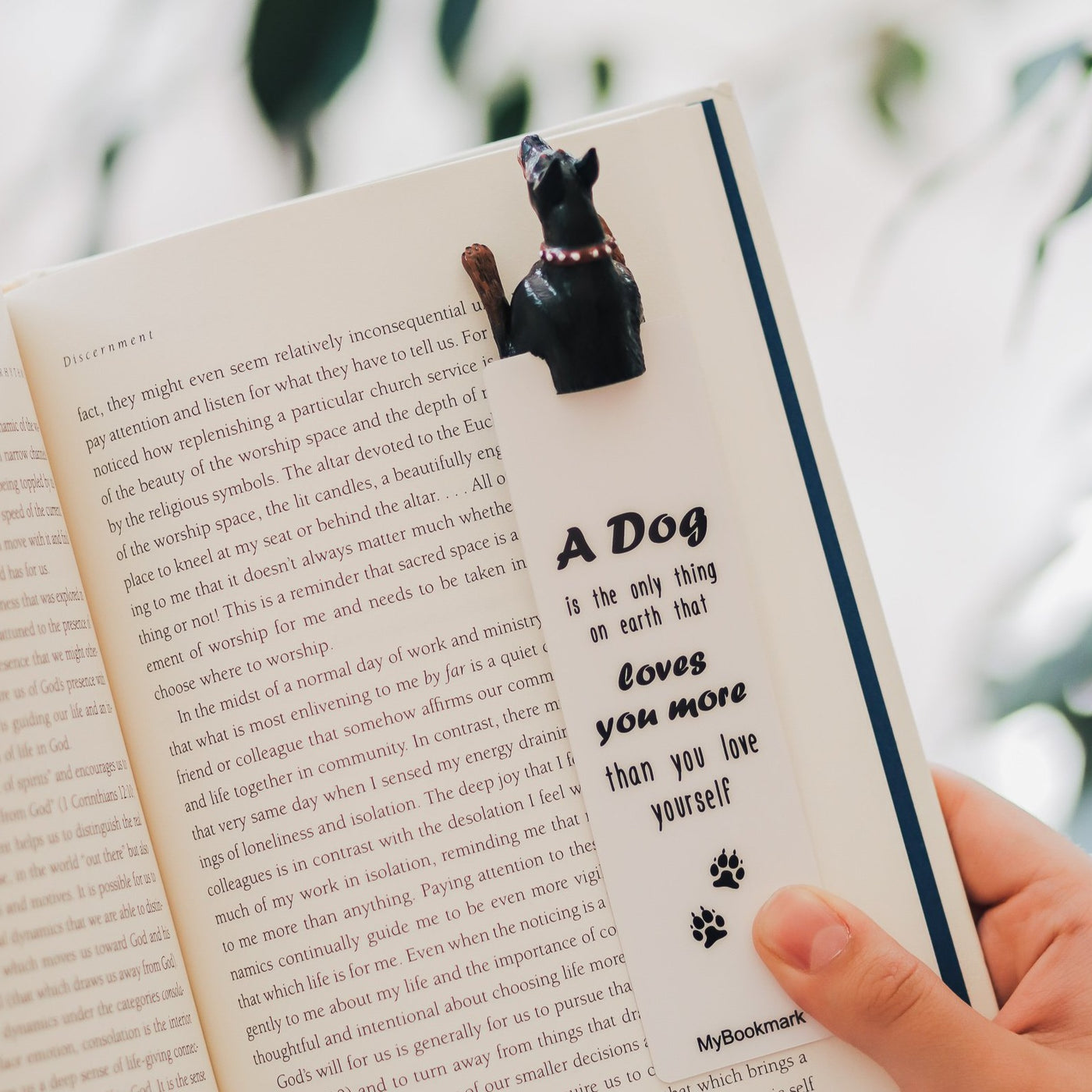 Doberman Dog Bookmark - MYBOOKMARK