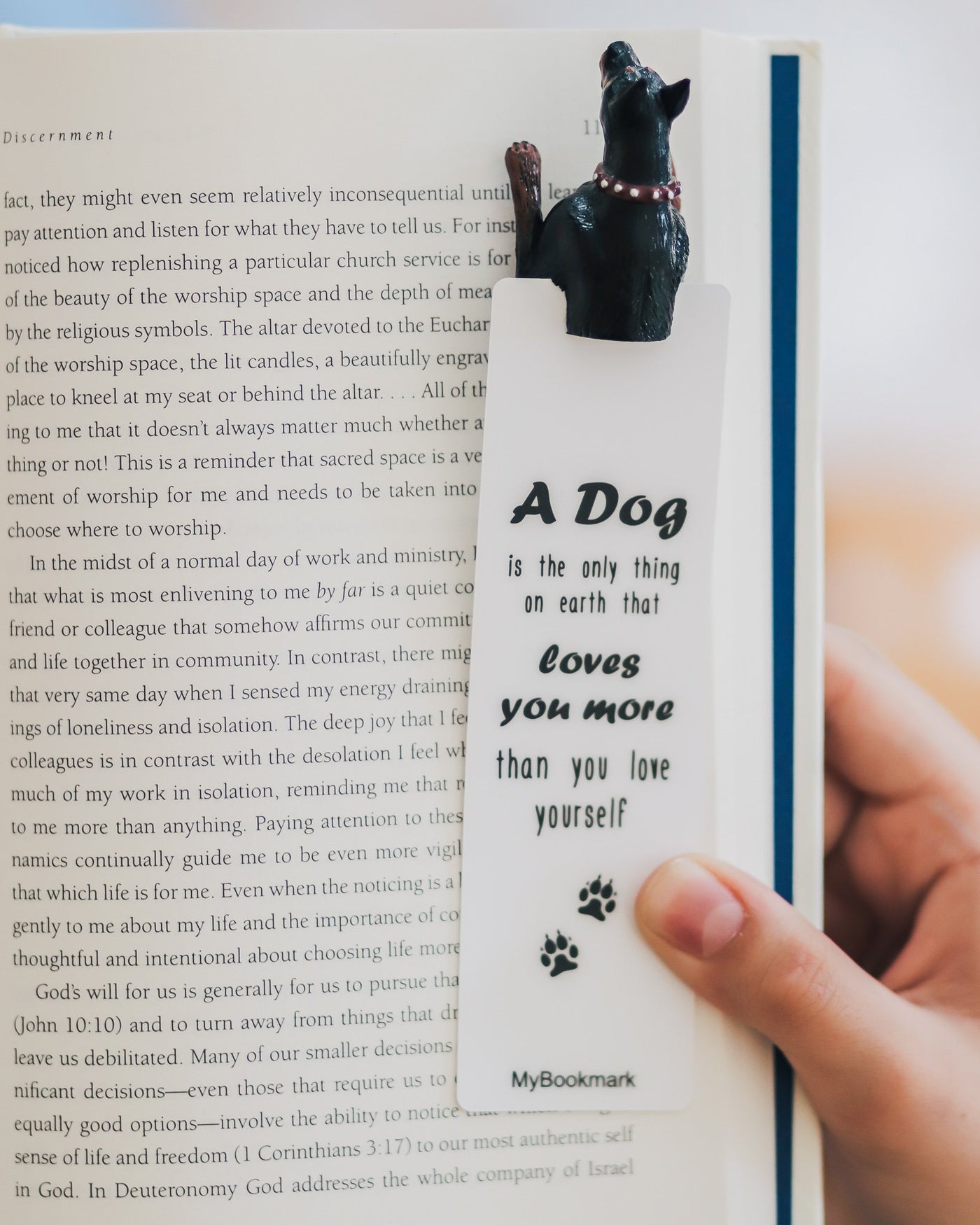 Doberman Dog Bookmark - MYBOOKMARK