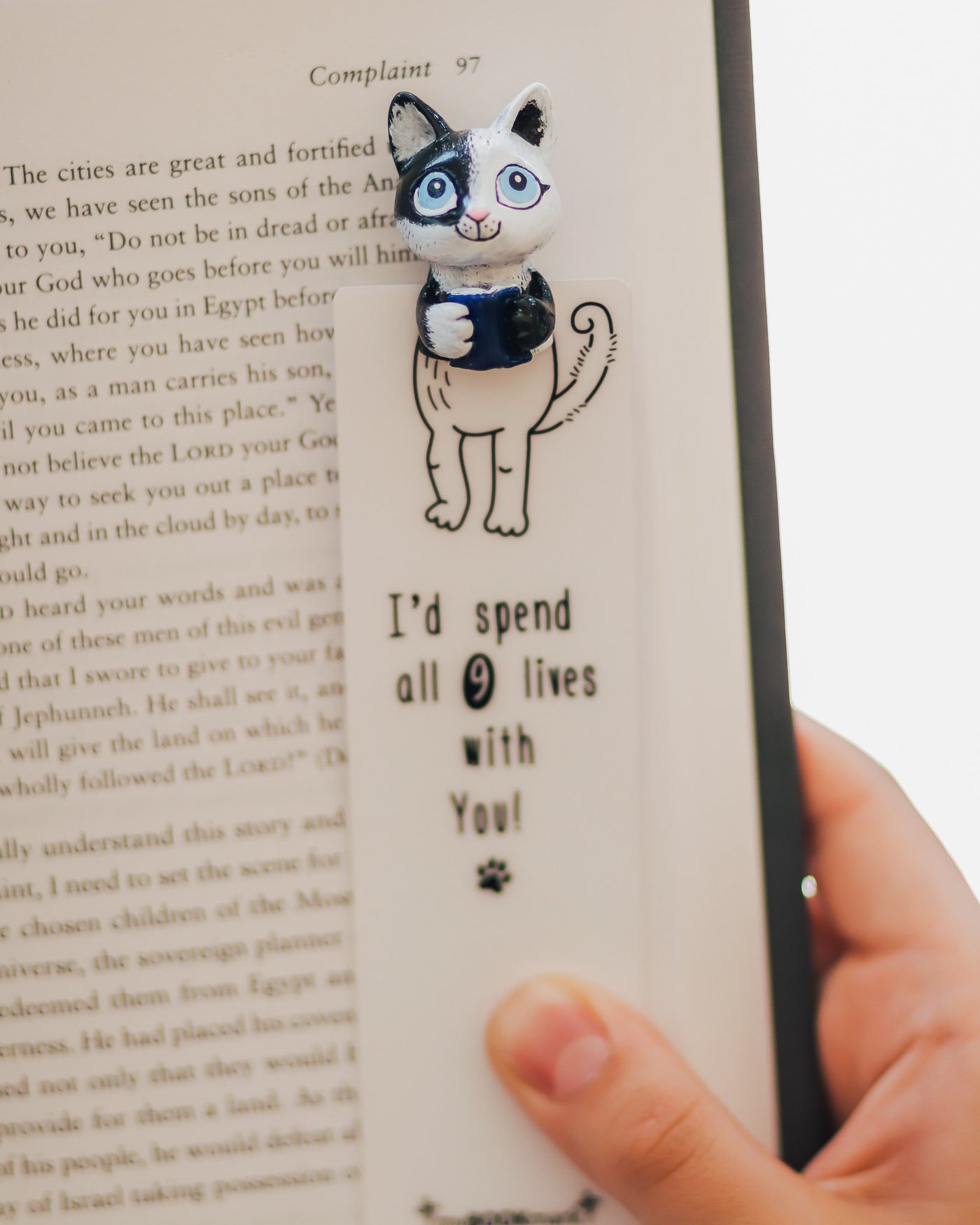 Kitty Reader Bookmark - MYBOOKMARK
