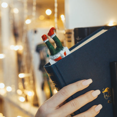 Christmas Thief Handmade Bookmark