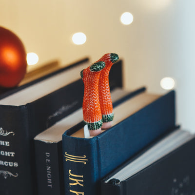 Christmas Socks Handmade Bookmark